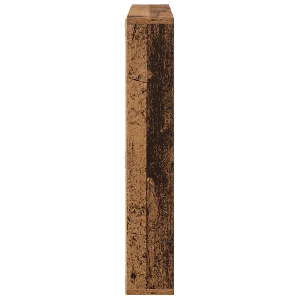 Scaffale per riviste 2 pz Legno vecchio 60 x 12 x 70 cm CFW7799561