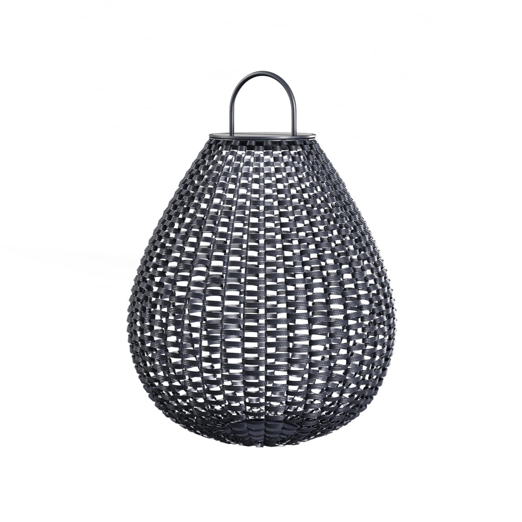 Maytoni Lampada da terra moderna Plet 1 luce LED integrato IP65 nero legno