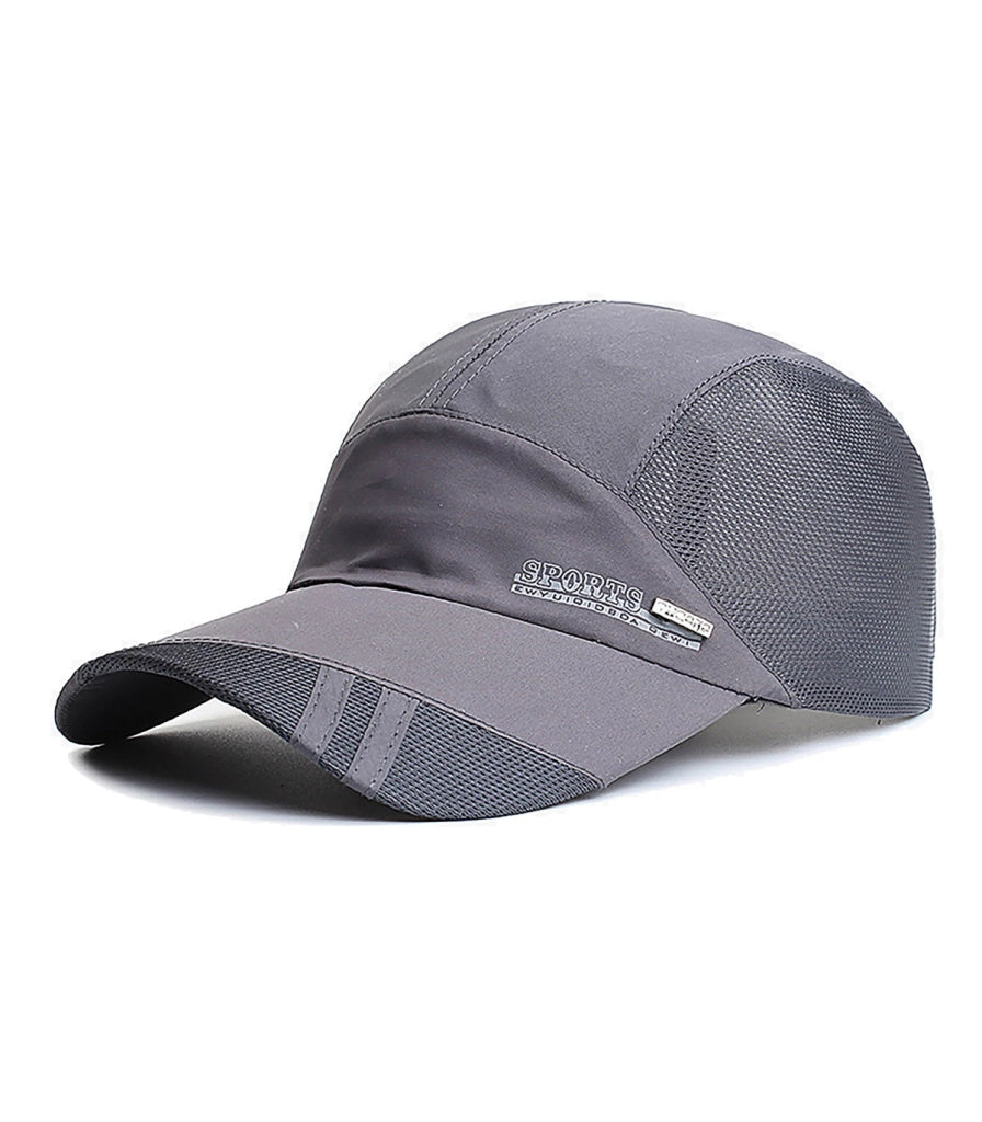 CAPPELLINO - VISIERA LUNGA MODERNA | Asciugatura Rapida Unisex | Visiera 3D con Rete | Ventilato, Ultra Leggero, Regolabile