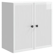 Mobiletto a muro Bianco Lucido 59 x 31 x 60 cm 897899