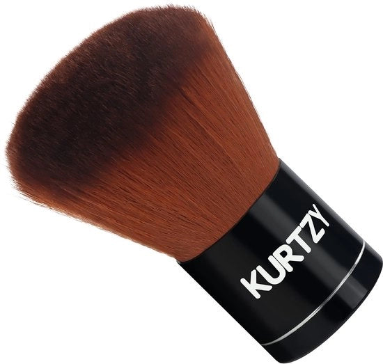 Spazzola per trucco - Qualità premium - 7cm - Adatta per polvere e trucco liquido - morbida e efficace