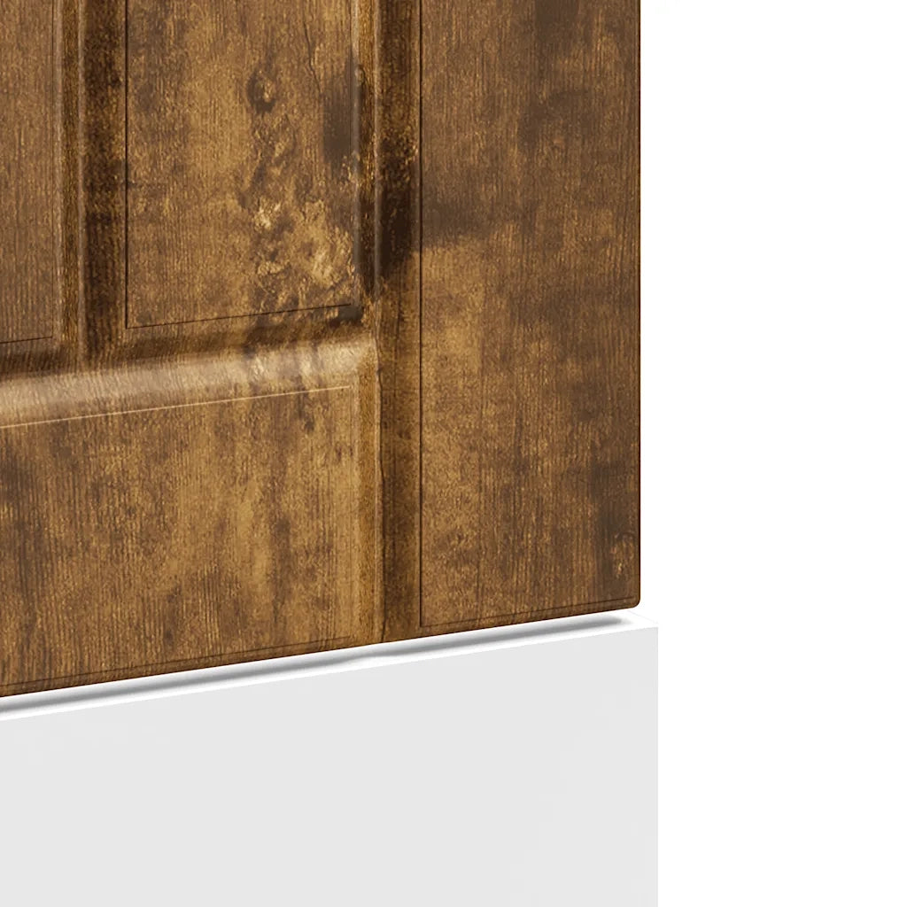 Pannello Lavastoviglie Lucca Rovere Fumo in Legno Multistrato