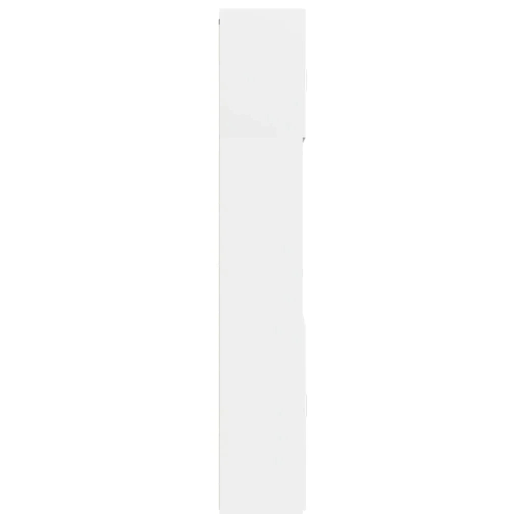 Credenza cassettiera cassettiera mobile contenitore organizer cucina soggiorno soggiorno alto 80 x 42,5 x 249 cm derivati ​​del legno bianco 02_0032777