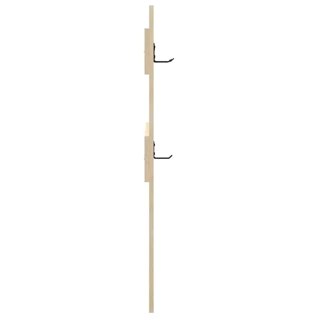 Appendiabiti a muro A parete Rovere Sonoma 65 x 3 x 100 cm 874501