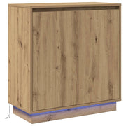Credenza | Madia LED Rovere Artigianale 71 x 34,5 x 75 cm