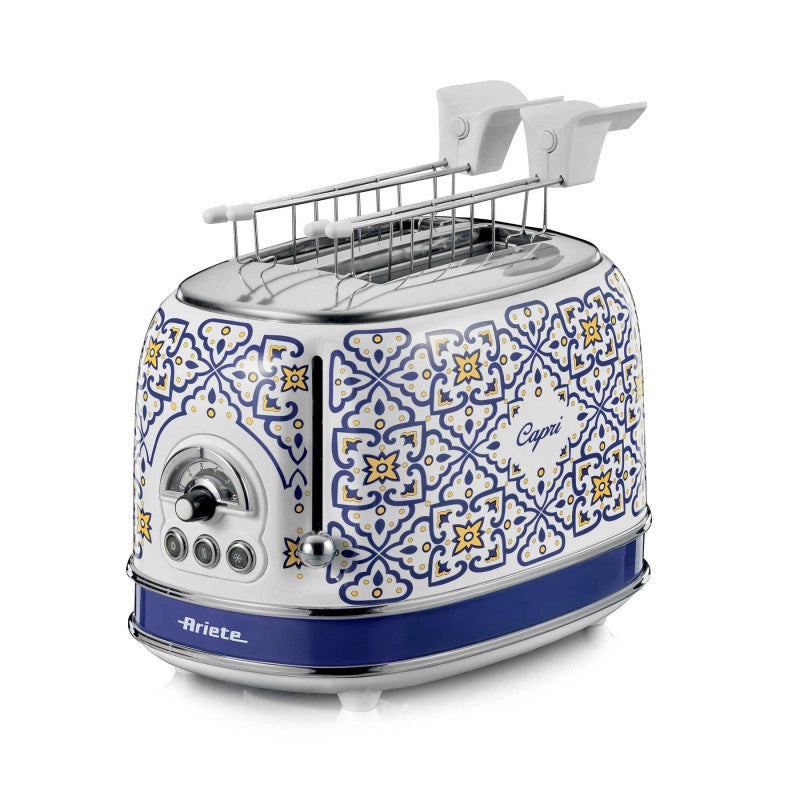 Tostapane 810W - 2 fette - 6 livelli di doratura - Espulsione automatica