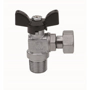 VALVOLA A SFERA A SQUADRA FILETTATURA MASCHIO CON GIRELLO- 3/4 x 3/4  DN 20  PN 30- RB- pezzi 1