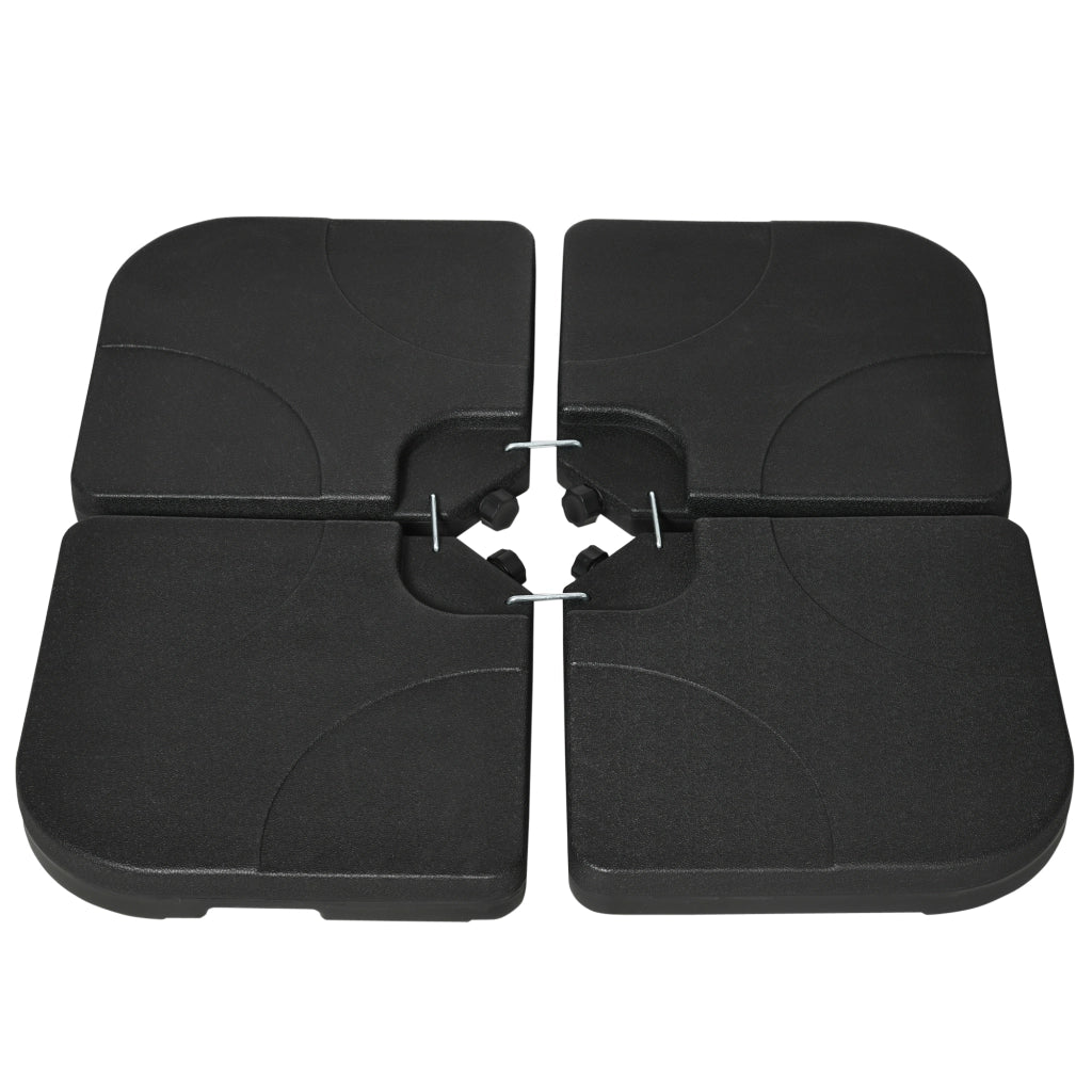 Set di 4 Pesi per Ombrellone ¨C Zephmum ¨C Nero