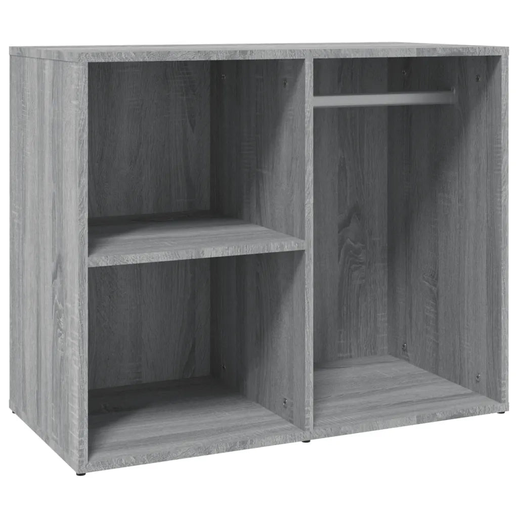 Armadietto Cosmetici Grigio Sonoma 80x40x65cm Legno Multistrato 820506