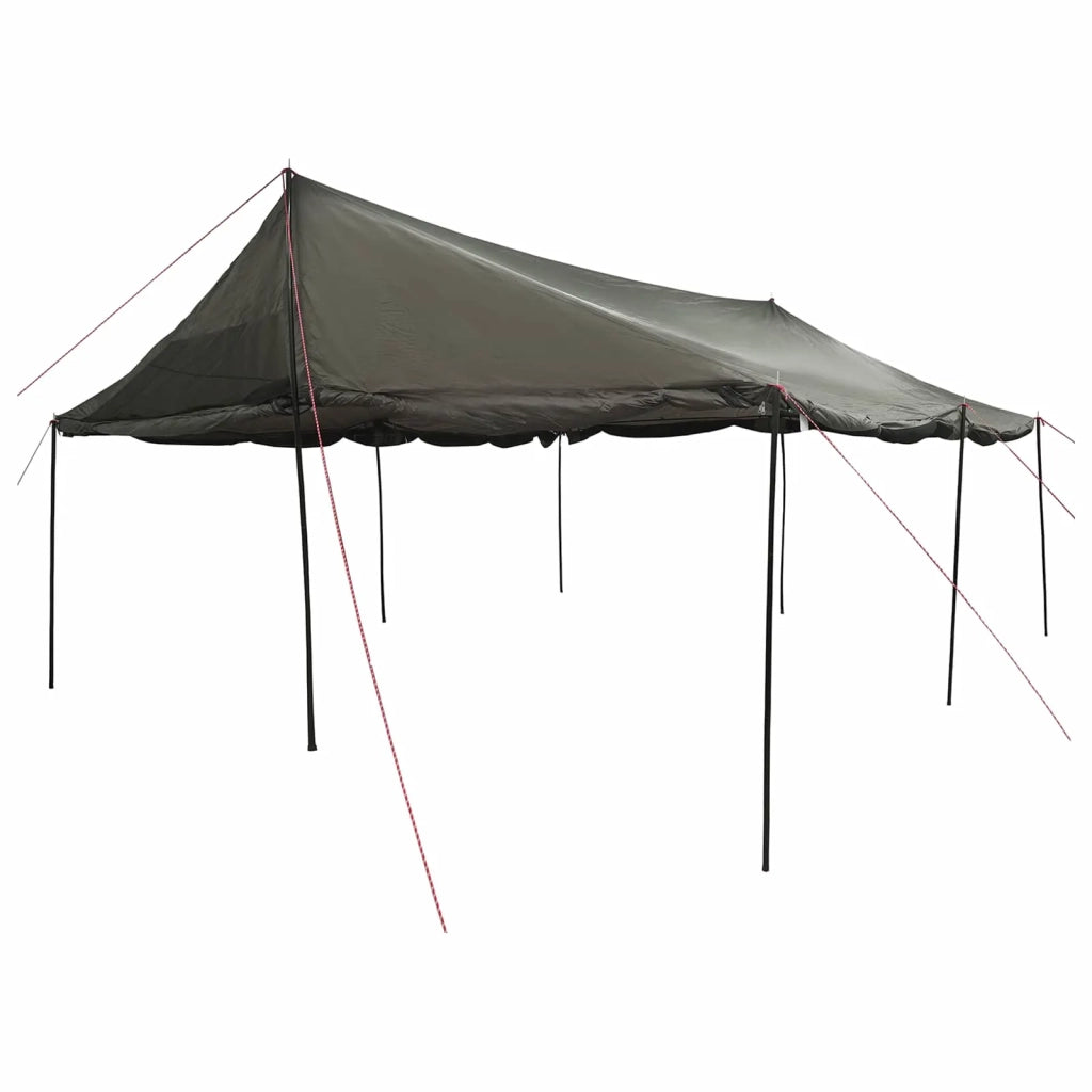 Tenda Familiare con tetto Marrone grigio 600 x 400 x 268 cm 42029015