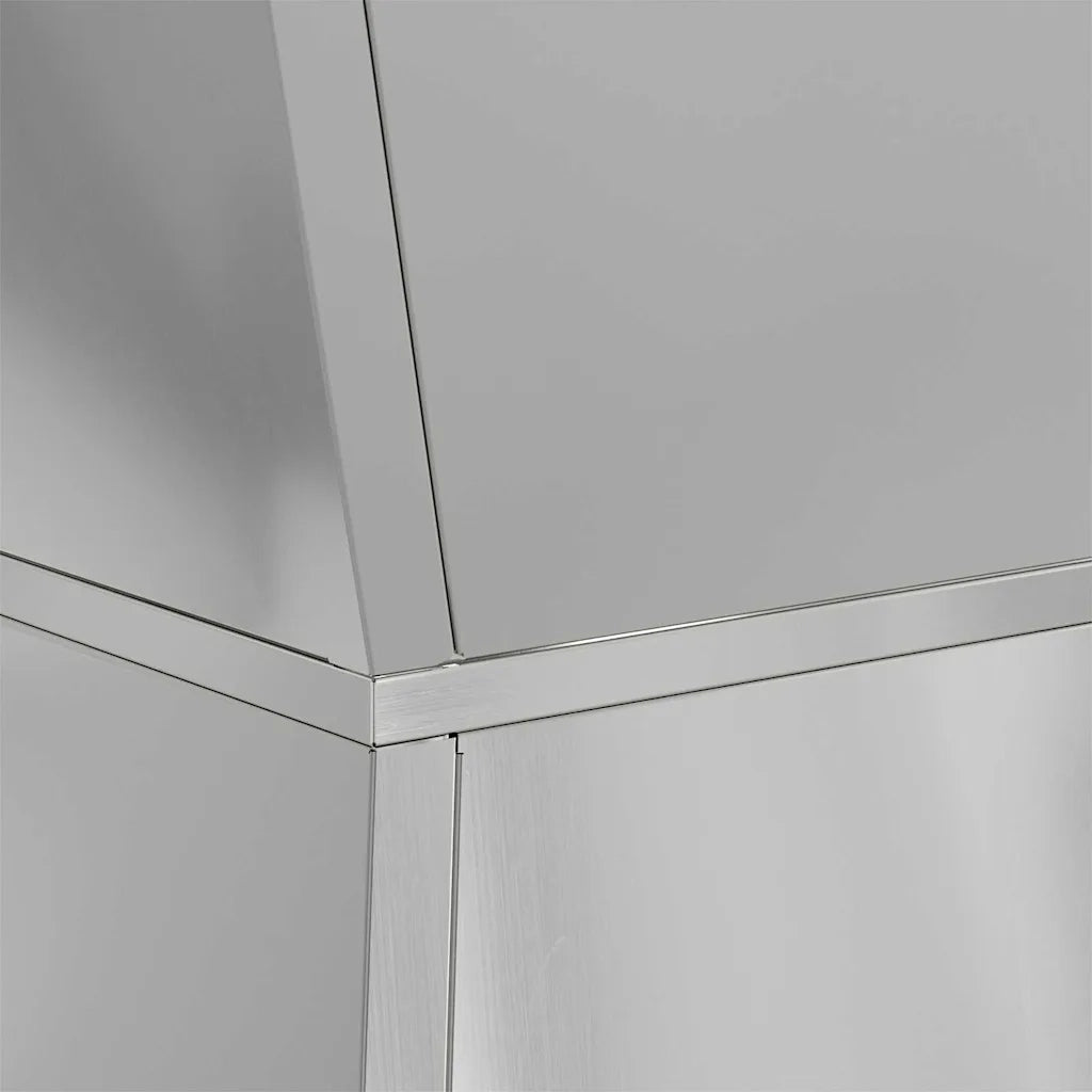 Vaso a Pilastro-Fioriera da Esterno-Contenitore per Piante Argento 35 x 35 x 73 cm