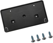 Sostegno targhino per paraurti anteriore - Compatibile con Dodge Ram 1500 dal 2013 al 2018 - Nero - ABS - Incluso con viti - Codice articolo 68141642AA - Sostegno targhino