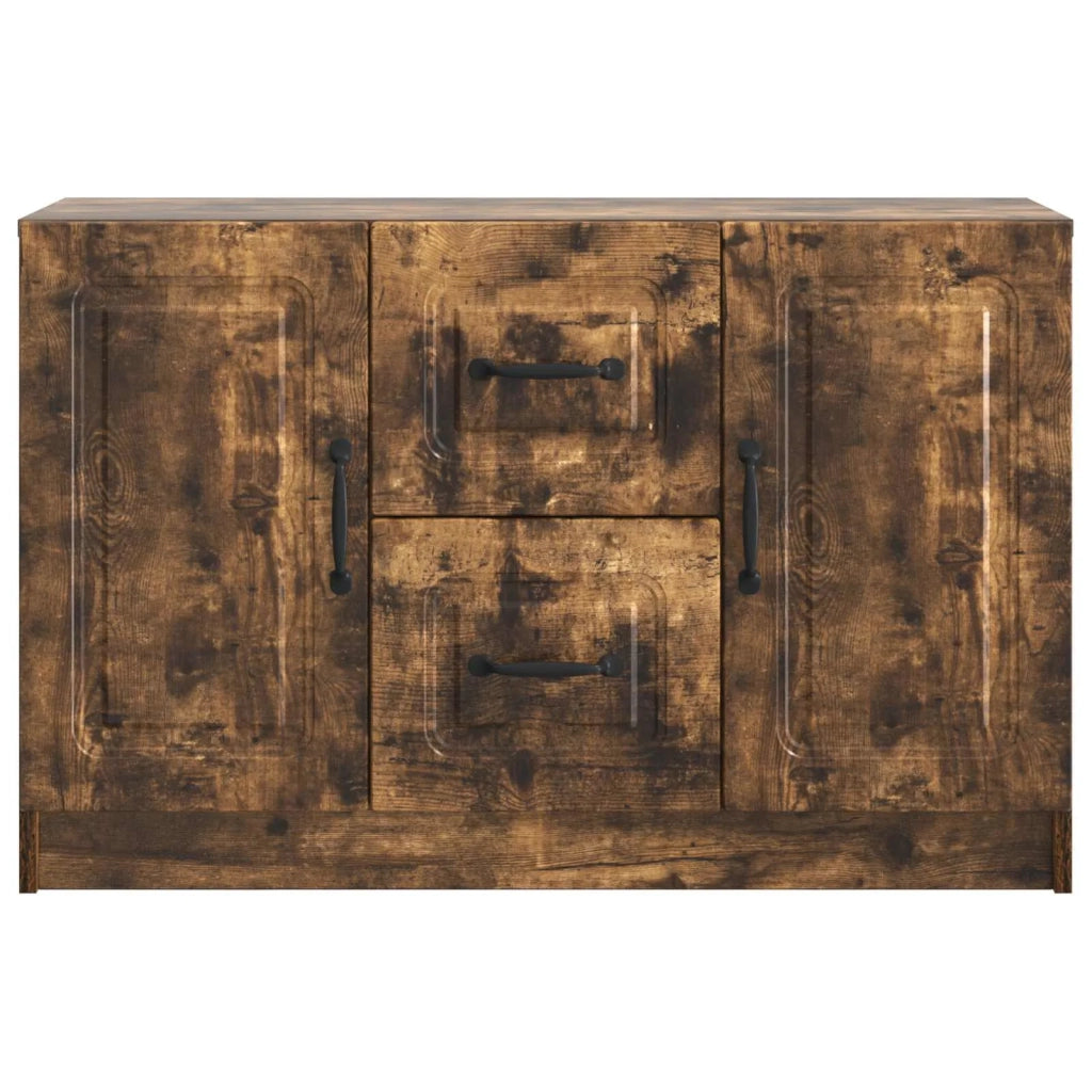Credenza Rovere Fumo 89 x 34,5 x 57 cm Legno ingegnerizzato 895810