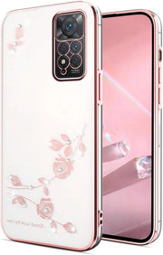 Hoes di trasparenza shockresistente morbido per Xiaomi Redmi Note 11/Redmi Note 11S 4G - Rosa