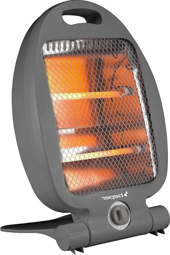 Cottura elettrica Rapida riscaldamento 400/800W - 2 livelli di potenza - Funzione Eco - Spegnimento automatico - Grigio