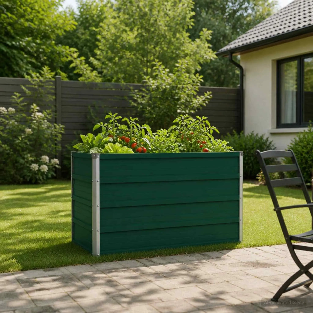 Letto rialzato da giardino Verde 100 x 40 x 55 cm 8006232