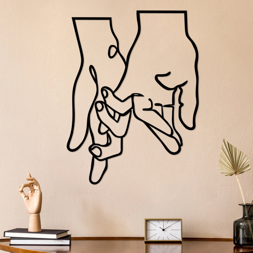 Motemi, Quadro Materiale Struttura in Metallo, 58x76h cm Nero