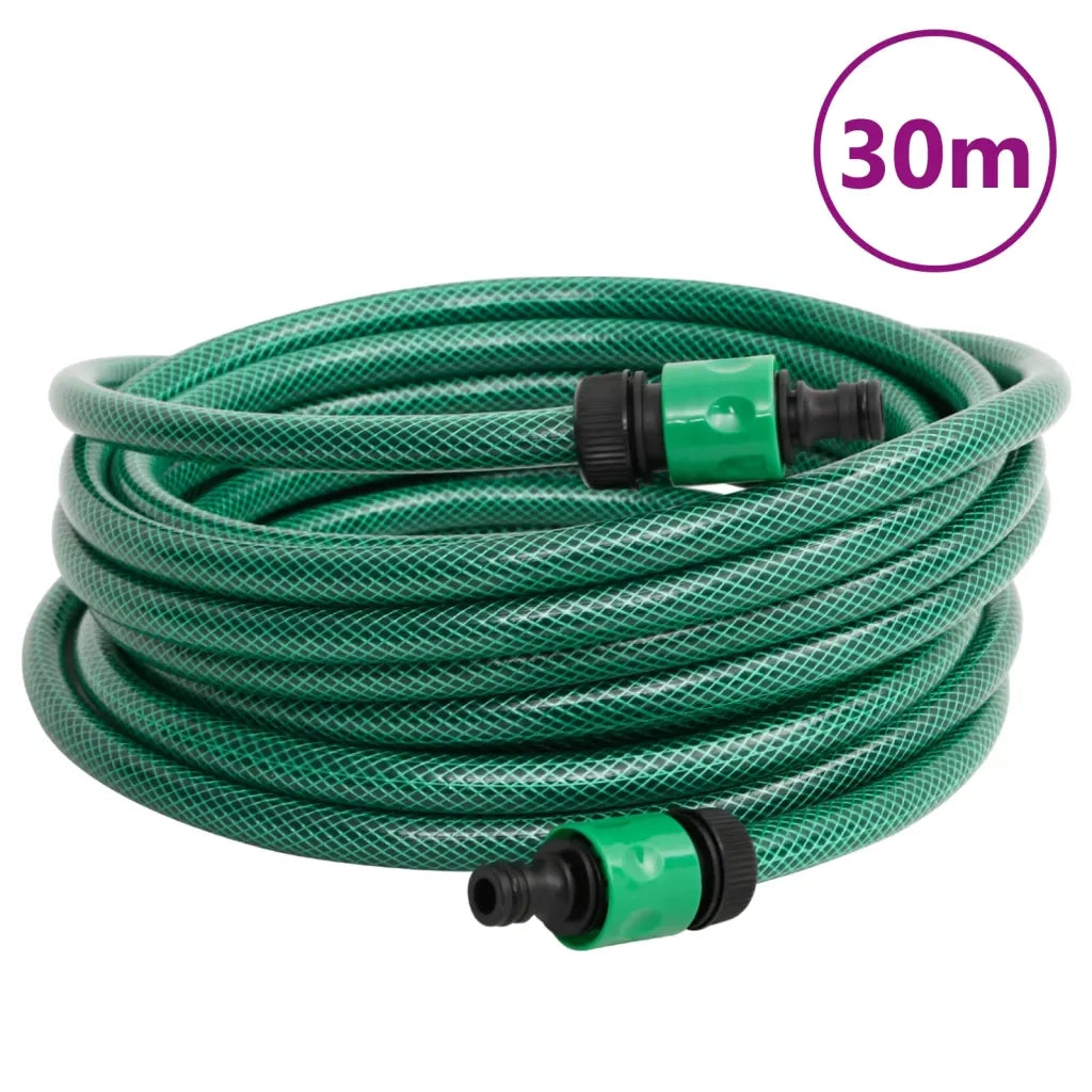 Avvolgitubo Verde Autoportante con Tubo 30 m PVC CFW7800800