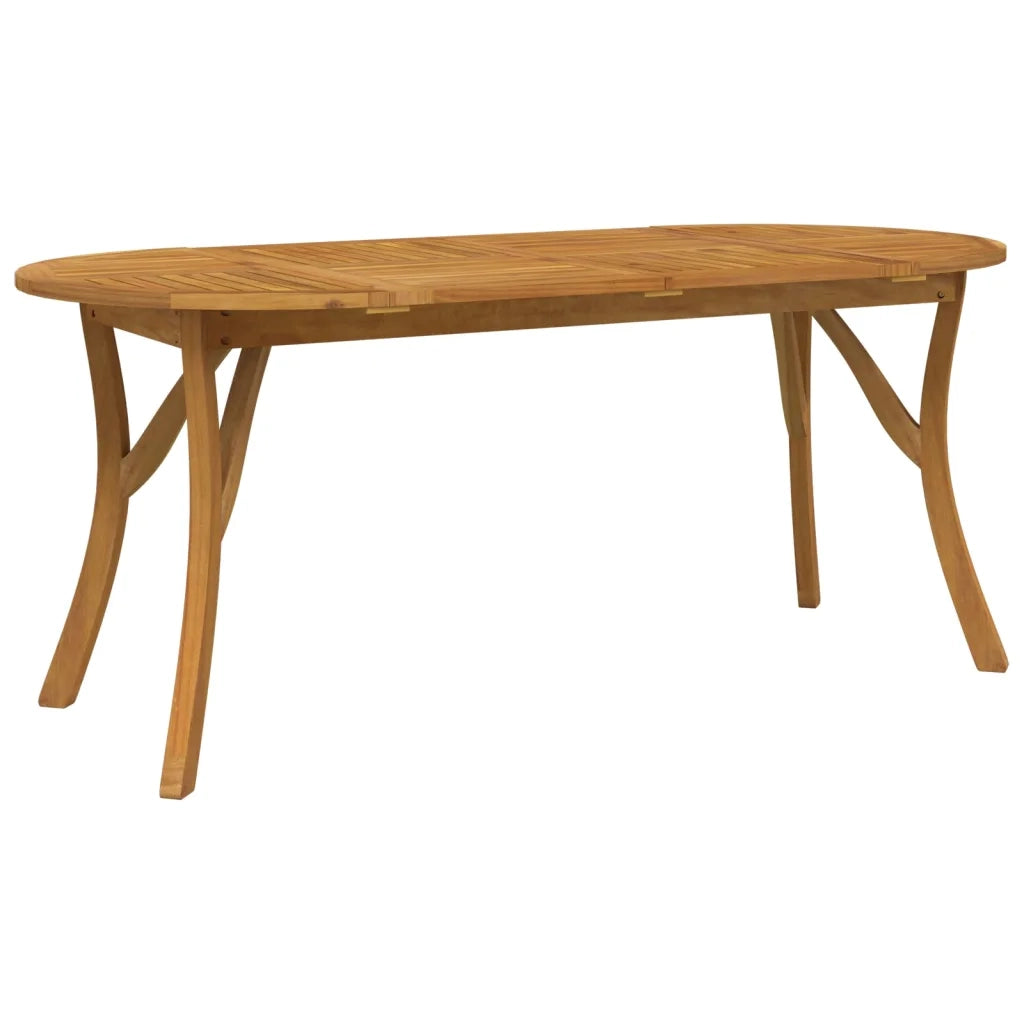 Tavolo da Giardino 200x90x75 cm Legno Massello di Acacia 363307