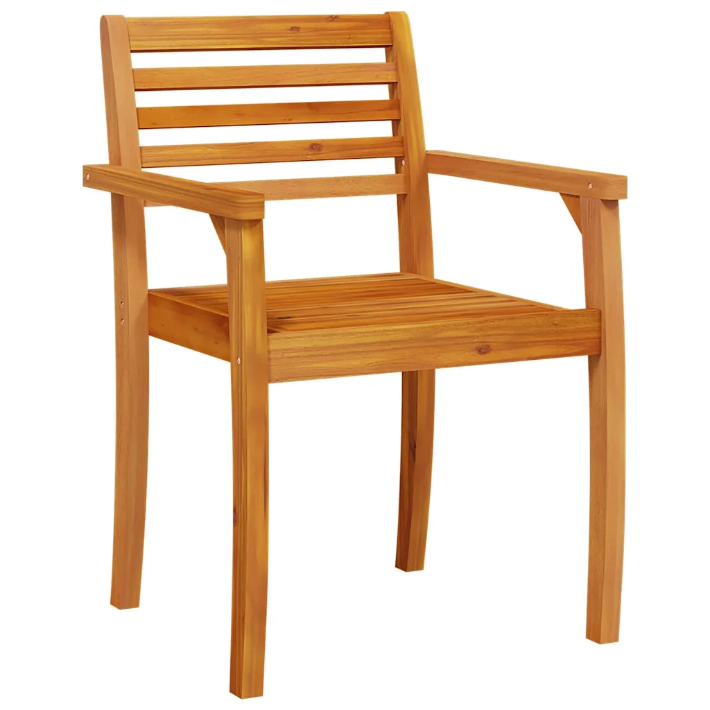 Set da Pranzo per Giardino 3 pcs Marrone