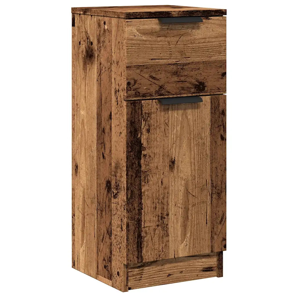 Credenza Legno Antico 30x30x70 cm in Legno Multistrato 856951