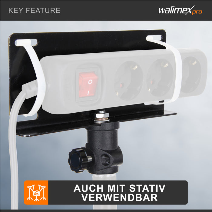 Walimex Supporto per binari a soffitto