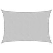 Vela Parasole | Telo Ombra | Vela da ombra Grigio Chiaro 6x4 m 100% Poliestere Oxford