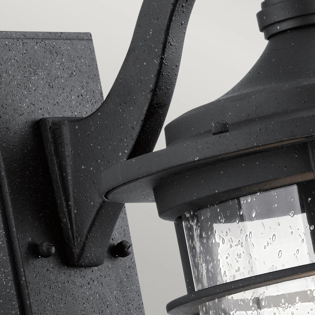 Applique esterna Royal Marine nero anticato E27 Kichler