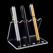 Displaystandaard per Penna 6 Fessure Display per Pennarecchiatore in Acrilico per Balpen 4,7x3,1x3,1 cm