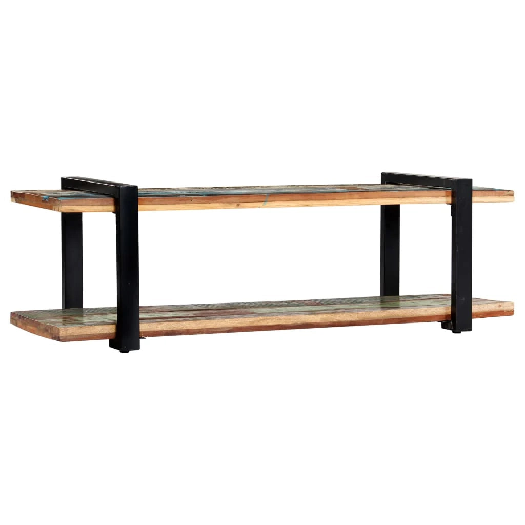 Pratico mobile porta TV/credenza di design 130 cm legno massello di recupero 2502067