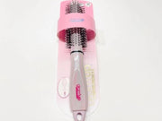 Spazzola per capelli con accessorio di pulizia - Spazzola rotonda per spazzolare - Lucente