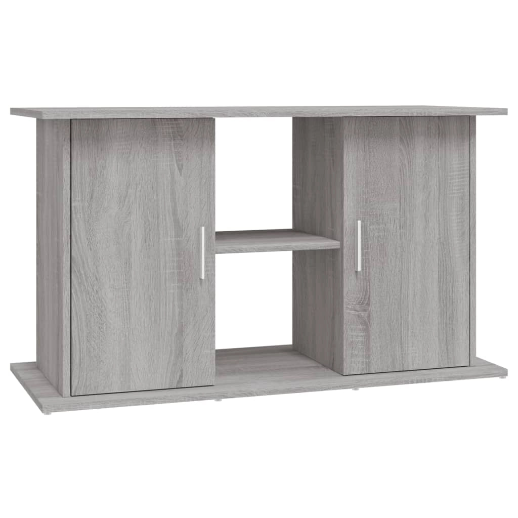 Supporto base per mobiletto acquario mobili Sonoma 101 x 41 x 58 cm legno ingegnerizzato grigio 02_0045085
