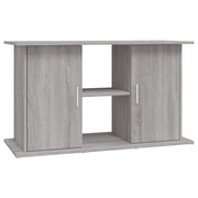 Supporto base per mobiletto acquario mobili Sonoma 101 x 41 x 58 cm legno ingegnerizzato grigio 02_0045085