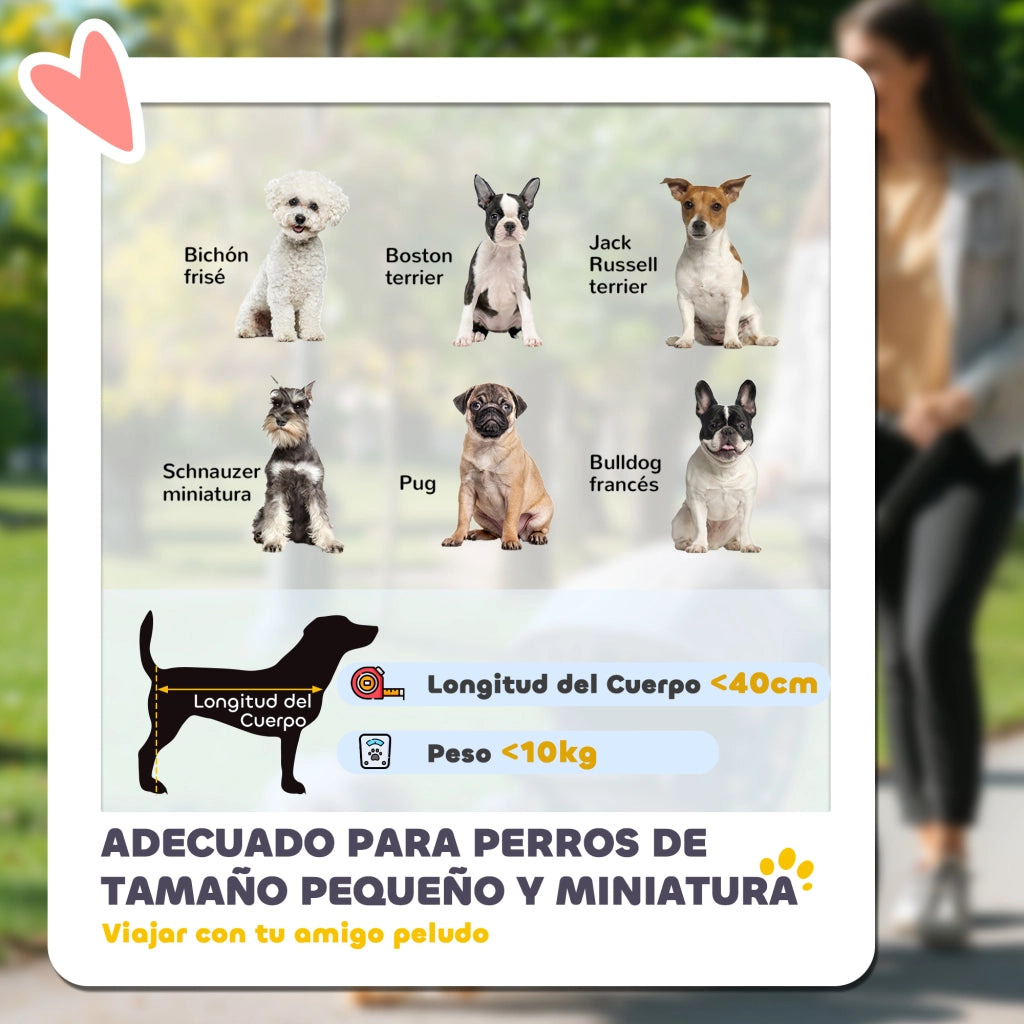 Trasportino per Cani Pieghevole Leggero ¨C zephmum ¨C 80x48,5x106 cm Caqui e Argento