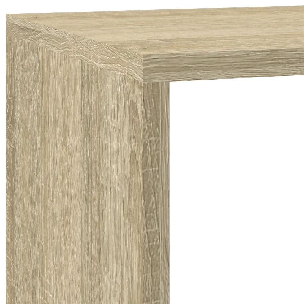 Libreria 4 Ripiani Rovere Sonoma 137,5x29x103,5 cm Truciolato 857978