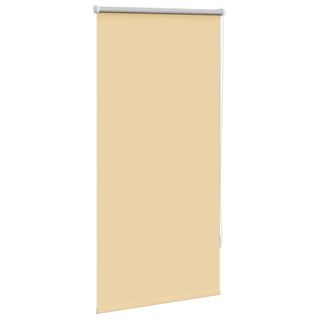 Tenda a Rullo Oscurante-Tenda da sole a rullo 64,4x120 cm Tessuto Larghezza 60 cm Beige
