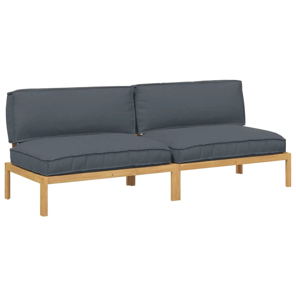 Set di divani con cuscino Antracite 240 x 92 x 69 cm 3418226