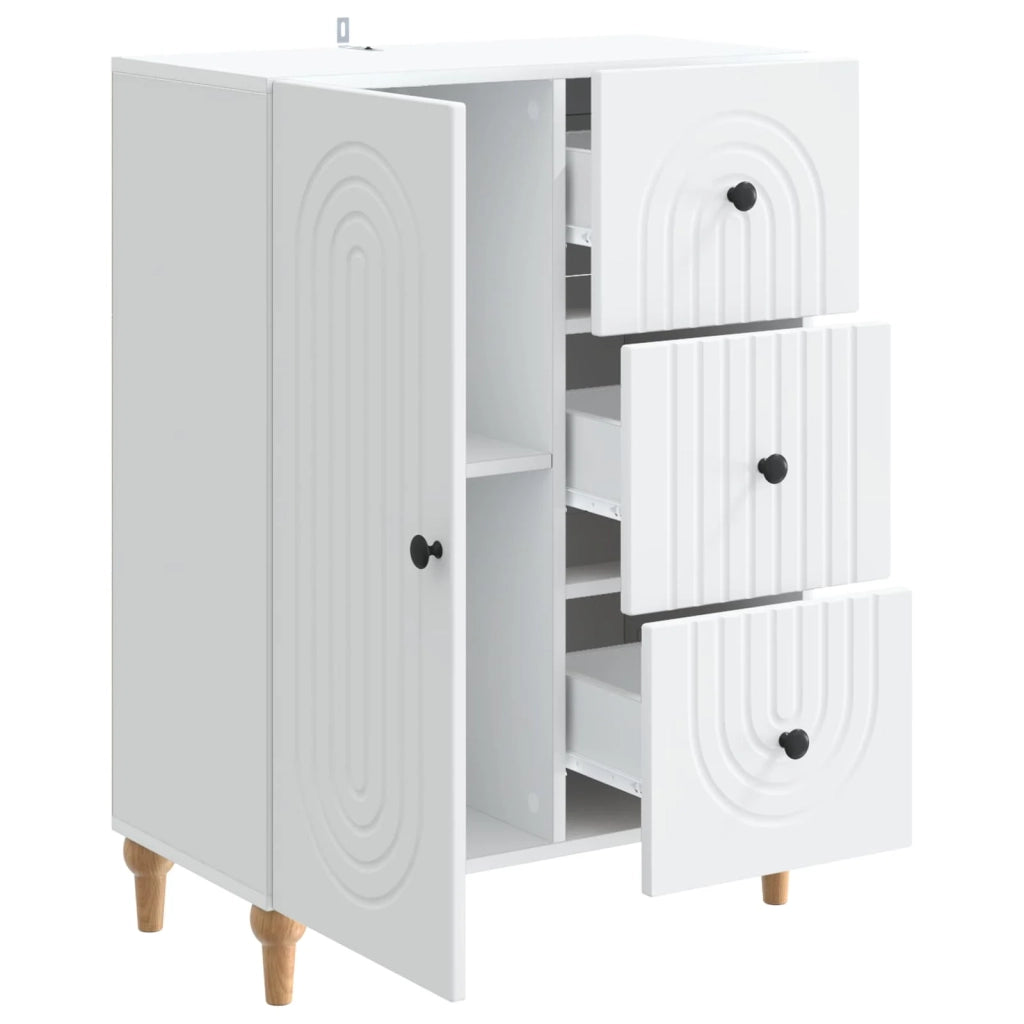 Credenza Bianco 66 x 34,5 x 90 cm Legno ingegnerizzato 894165