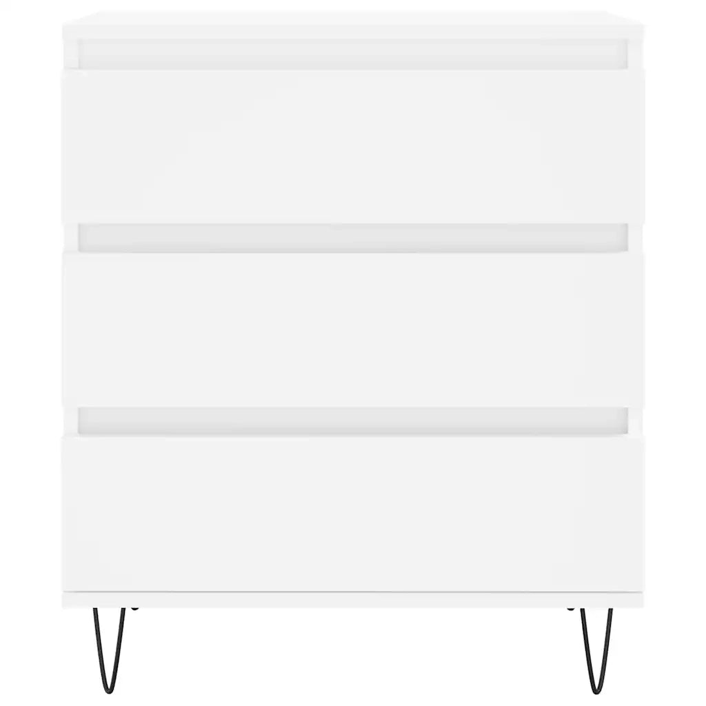Credenza-Buffet-Armadio da cucina Bianca 60x35x70 cm in Legno Multistrato 915591