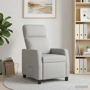 Divano Sedia-Poltrona reclinabile Grigio Nuvola Tessuto 853273