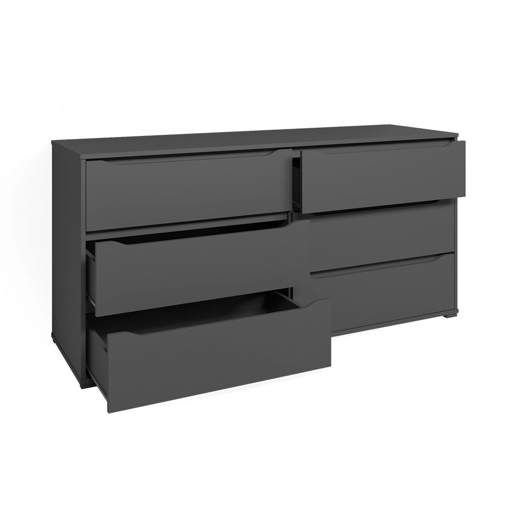Vicco Cassettiera per camera da letto Antracite 48 x 77.6 cm