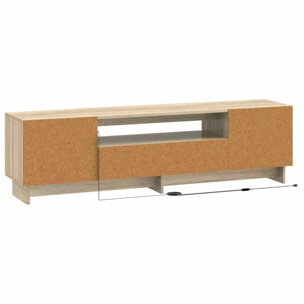 Mobile TV LED Rovere Sonoma Legno ingegnerizzato 896027