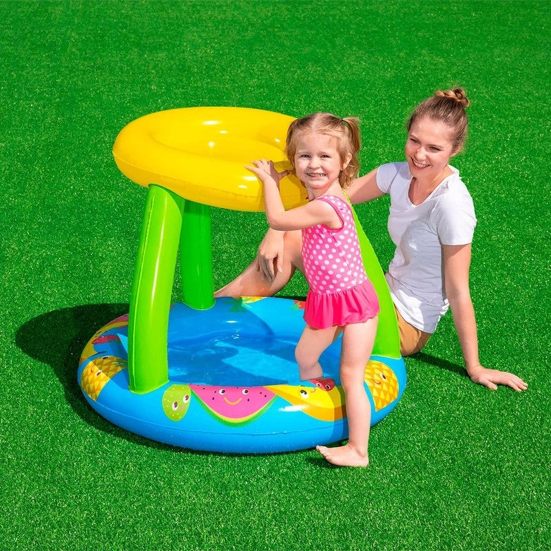 PISCINA FRUTTI 94X89X7H9CM CON FONDO GONFIABILE