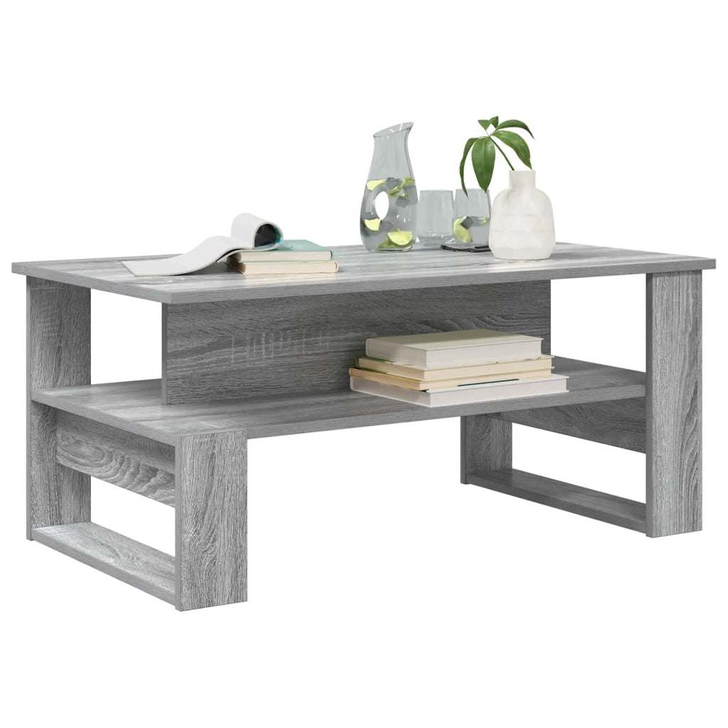 Tavolino da salotto | Tavolino da caff¨¨ | Tavolino da Soggiorno Grigio Sonoma 90 x 50 x 40 cm