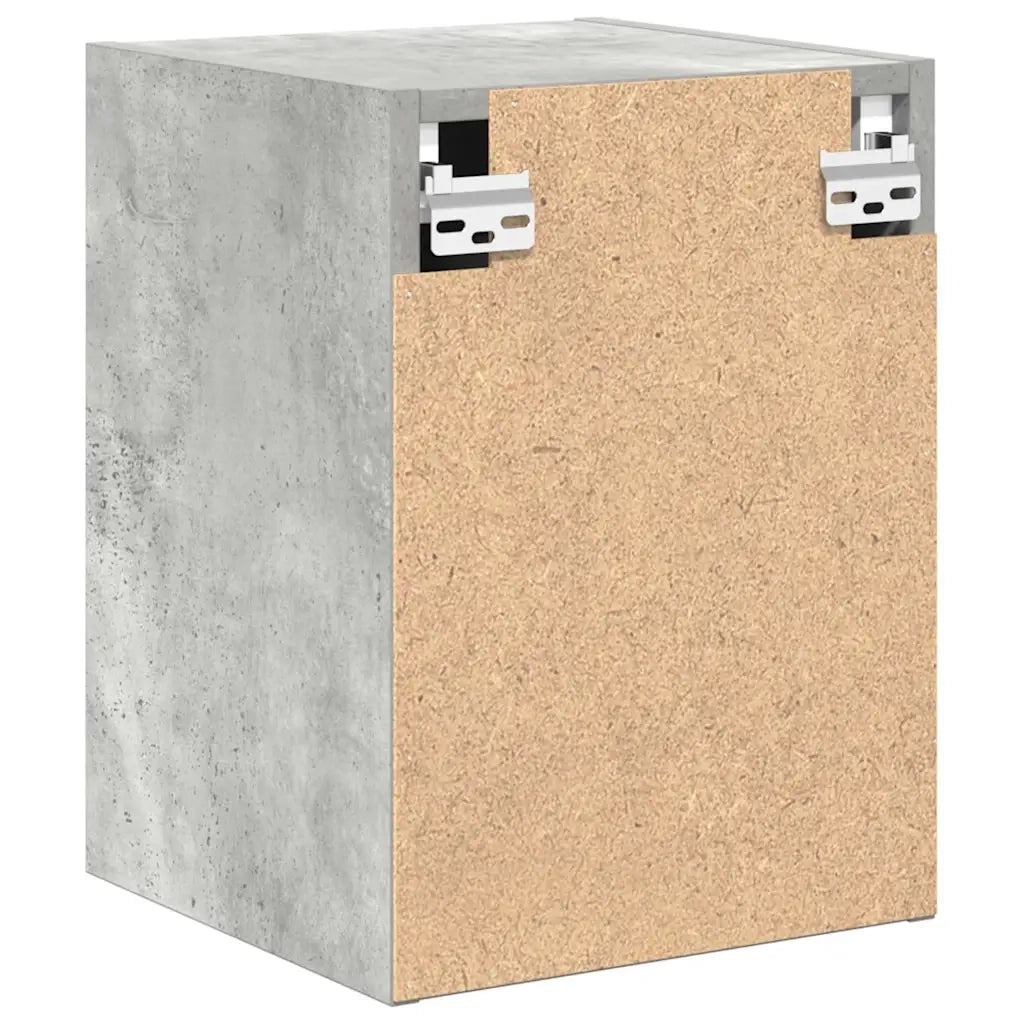 Pensile per Garage Grigio Cemento in Legno Multistrato 860613