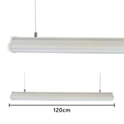 Alcapower Plafoniera LED Rail serie IP44 40W 4000lm 4500K 120cm: Illuminazione professionale a elevata efficienza per ambienti tecnici e industriali