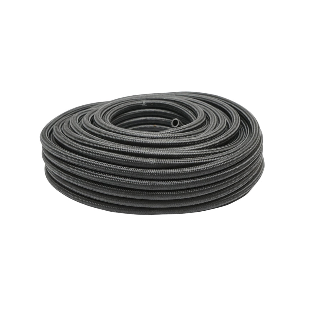 Tubo per combustibile 8x12 con protezione in cotone, bobina da 30 m