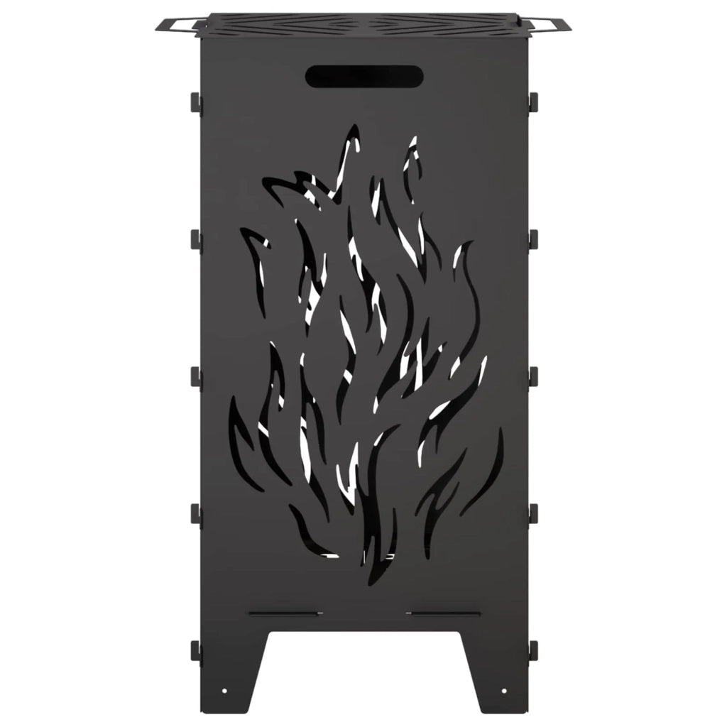 Focolare Nero 47 x 38 x 75 cm Acciaio 8012586