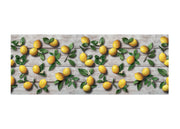 Tappeto Cucina Antiscivolo Stampa Digitale Linea Emozioni Fantasie Sapori - 58x80 - Limoni