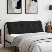 Cuscino per Schiena Nero 140 x 50 cm Tessuto in Cords 42014853